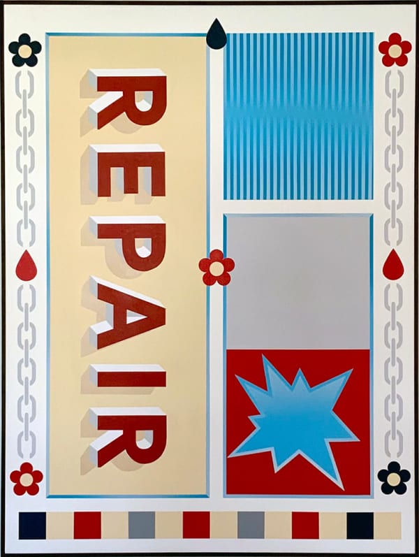 Trevor Wheatley, 'Repair 2' for 'A Sign of The Times' group exhibition