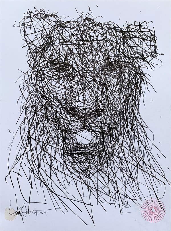 DALeast "LS3189" ink on paper