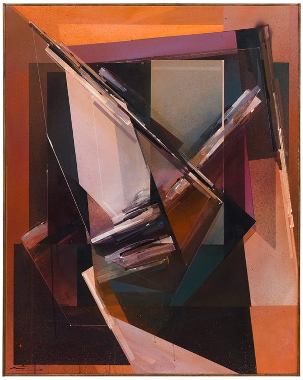 Augustine Kofie abstract painting