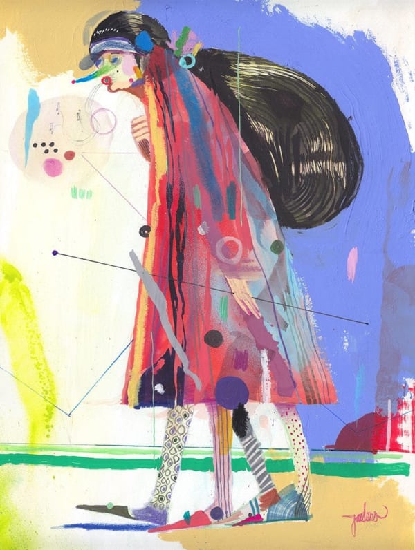 Ken Garduno Coping Mechanism, 2018 mixed media 10 x 8 in. 25.4 x 20.32 cm