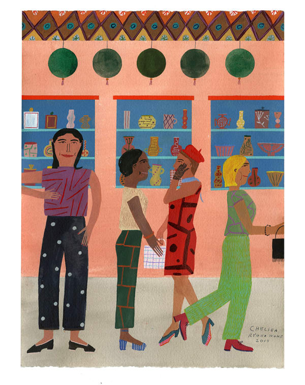 Chelsea Wong, Shopping In Marrakesh, 2019