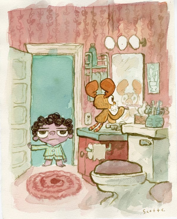 characters from the book Sleepy the Goodnight Buddy