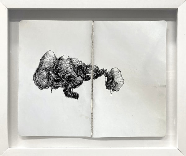 abstract pen drawing