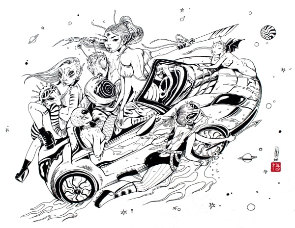 Lauren YS, SpaceXXX, 2019