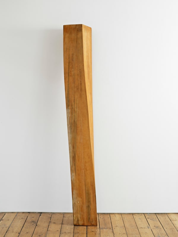 Jimmie Durham Homenagem a Luciano Fabro (Homage to Luciano Fabro), 2009 wood 224 x 36 x 39 cm