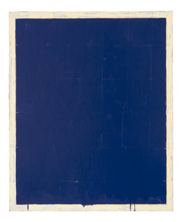 Mario Schifano Untitled, 1960 enamel on package paper laid on canvas 140 x 115 cm