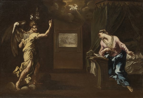 Alessandro Magnasco, The Annunciation - L'Annonciation, ca. 1719
