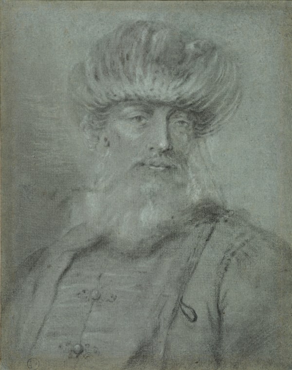 Giuseppe Nogari - Portrait of an Ottoman Dignitary/ Portrait d'un dignitaire Ottoman, ca. 1760
