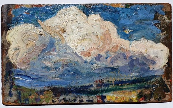 Henri Martin, Two Studies of Clouds/ Deux études de nuages, 1886