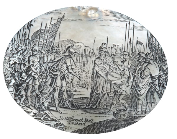 Norbert Heylbrouck, David led by Abner before Saul/ David conduit par Abner devant Saül