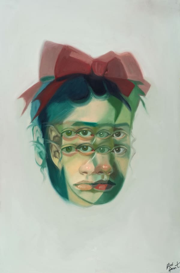 Alex Garant, Boucle en gris, 2024
