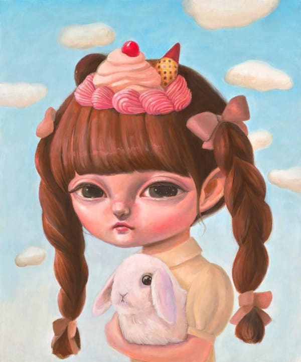 Cheong Yoon, With my rabbit, 2023