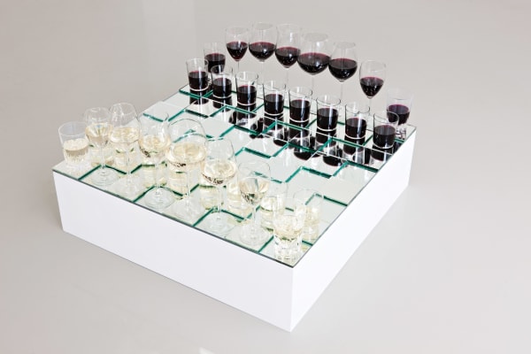 Wine Glass Chess Set (Replica)