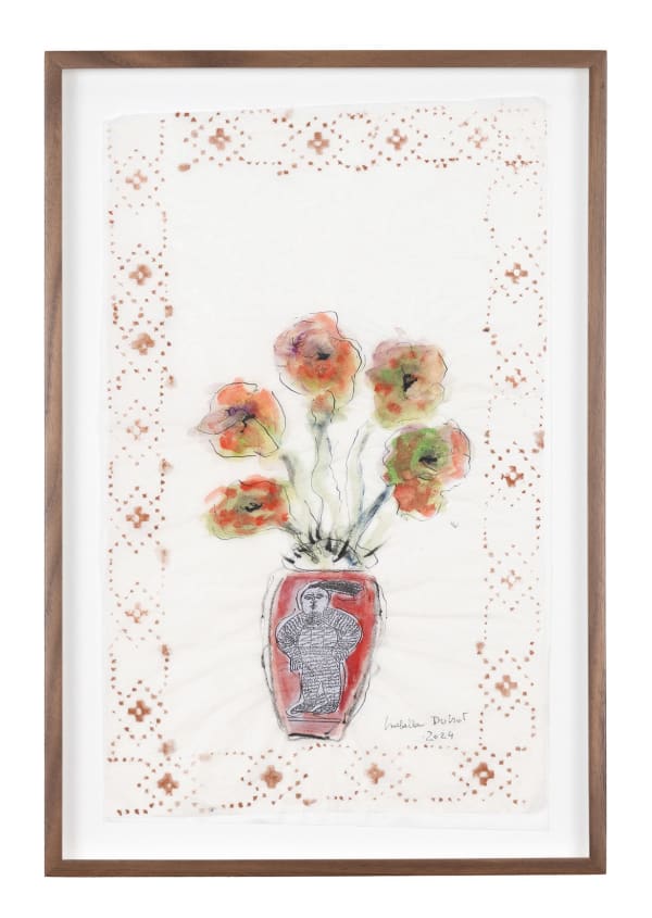 Trembling Red Flowers IX