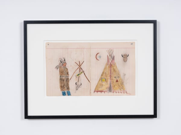 Attributed to Joseph No Two Horns, (He Nupa Wanica) (b.1852 d.1942) (pages 17 and 18)