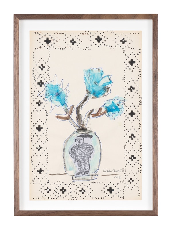 Trembling Turquoise Flowers II