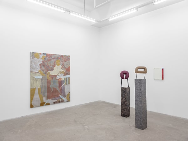 Installation view, Therein / Thereof / Thereto, 2021