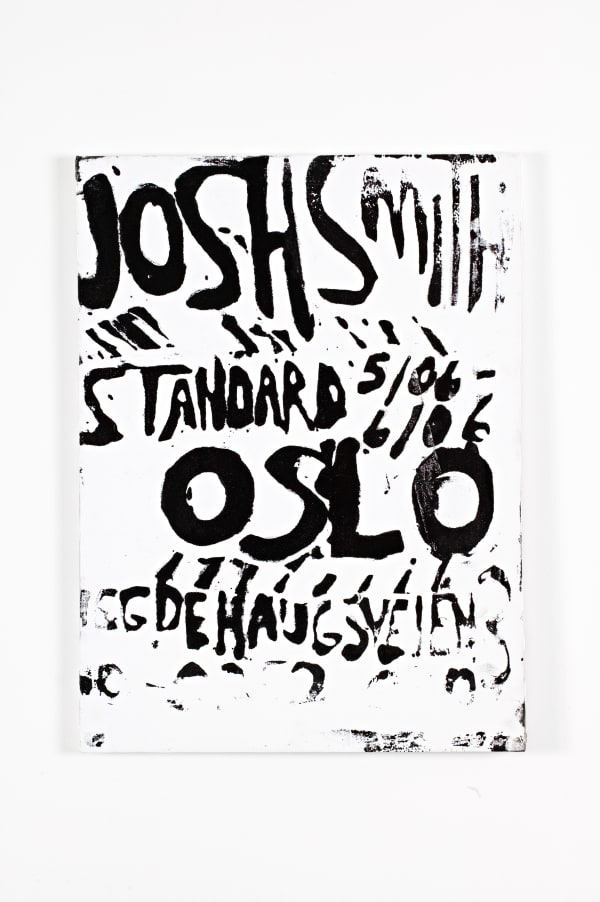 Josh Smith, Untitled (Poster Painting #8), 2006
