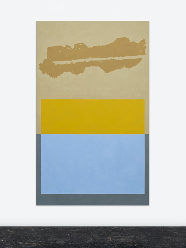 Mari Slaattelid, Grunnfjell (gult), 2019