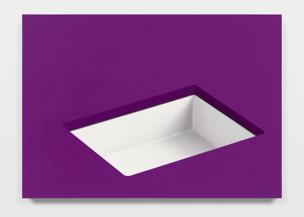 Mathew Cerletty, Purple Vanity, 2024