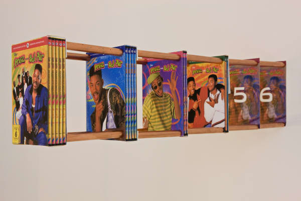 Fresh Prince of Bel Air DVD Box Projection Canvas