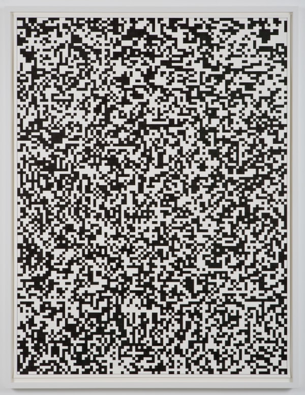 Tauba Auerbach, 50/50 XVI, 2008