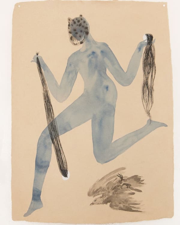 Chioma Ebinama, Leopard Woman (Snatched), 2019