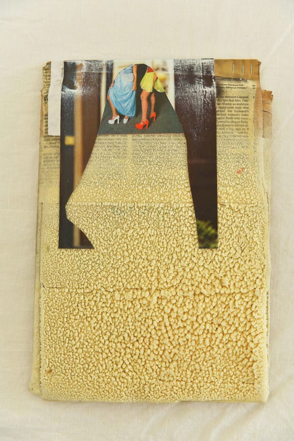 Moris (Israel Moreno), Sin Titulo (pegamento), 2016