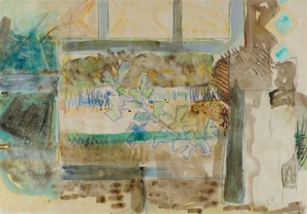 Yehezkel Streichman, Figures at the table, 1968