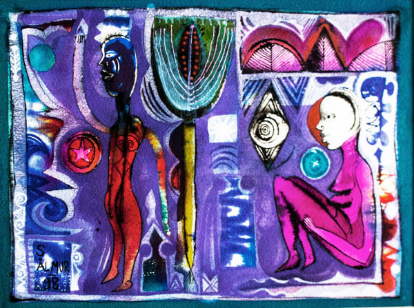 Salah Elmur, Untitled XIV, 1998