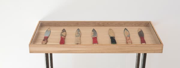 Sigalit Landau, Knives of Azkelon, 2014