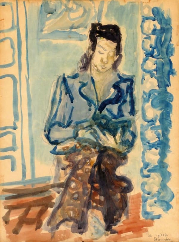 Avigdor Stematsky, Woman, 1946