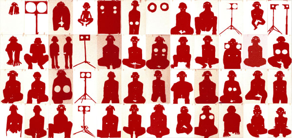 Tzion Abraham Hazan, Red Sequence, 2014