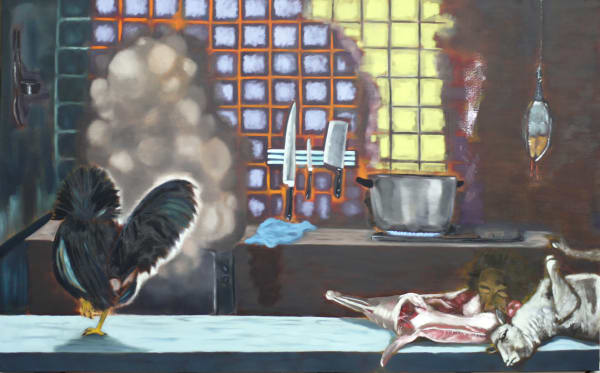 Itay Shmueli, Kitchen With Still Life, 2010