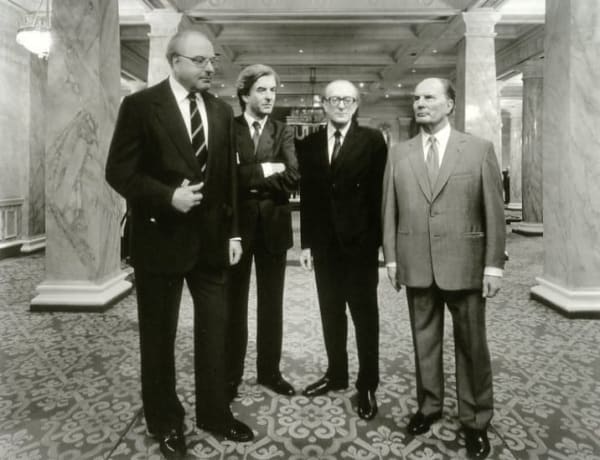 Hiroshi Sugimoto, Dr Helmut Kohl, Ruud Lubbers, Lord Carrington, Francois Mitterand, 1990