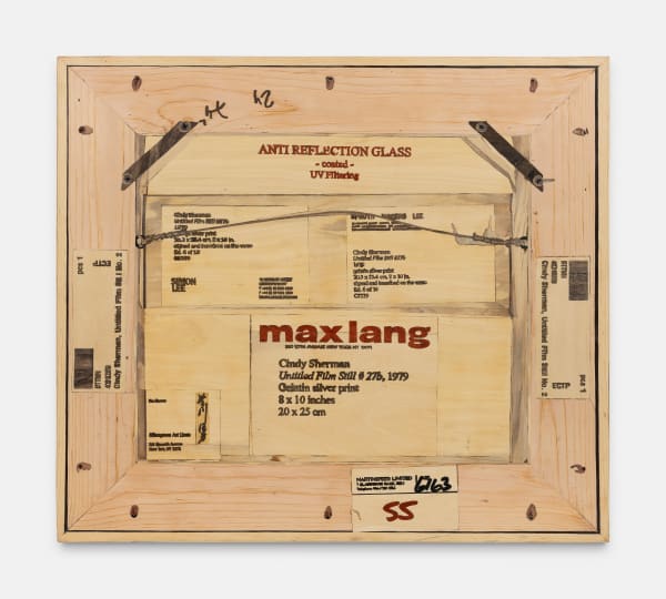 Michael Bühler-Rose, Verso (Cindy Sherman, Untitled Film Still No. 27b, 1979), 2025