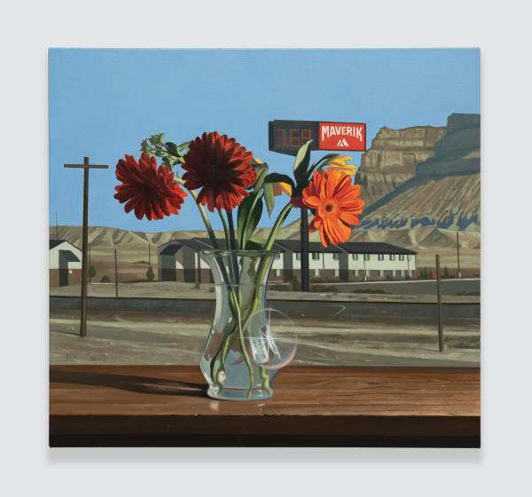 Paul Rouphail, Three Flowers, 2025