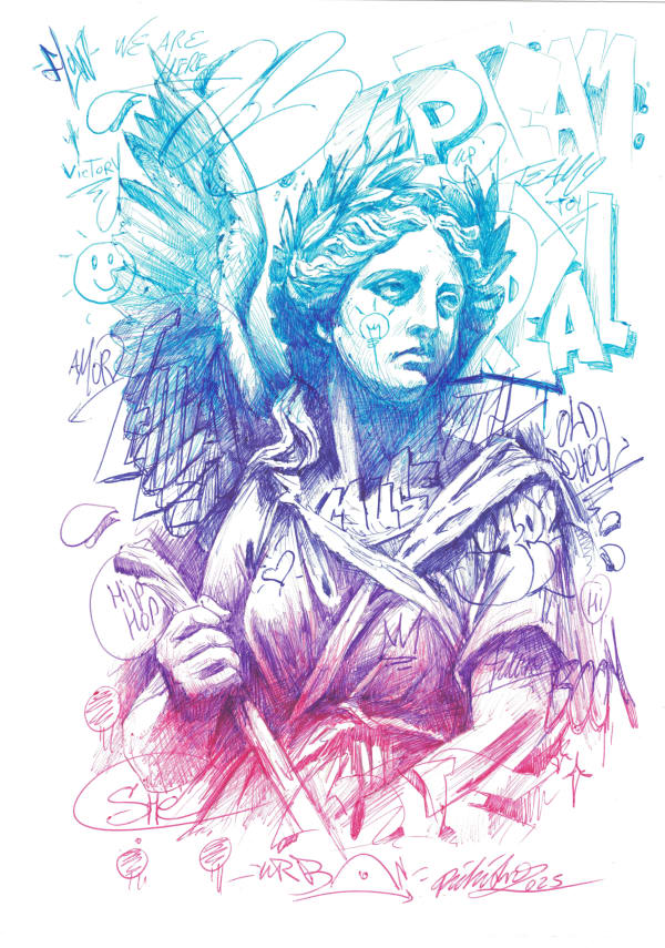 PichiAvo, Untitled (Chromata I) , 2025