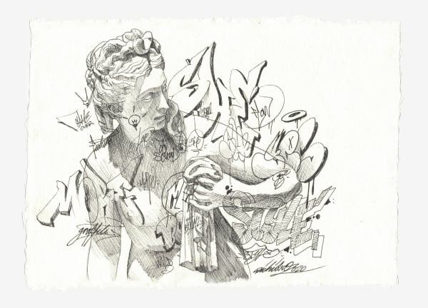 PichiAvo, Untitled (Maenads II), 2020