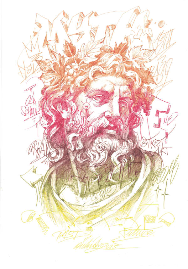 PichiAvo, Untitled (Chromata III) , 2025