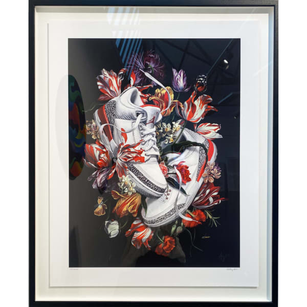 Kathy Ager, Framed, I Hope Your Flowers Bloom, 2022