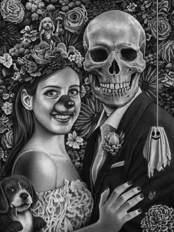 Amandine Urruty, Death and the Maiden , 2024