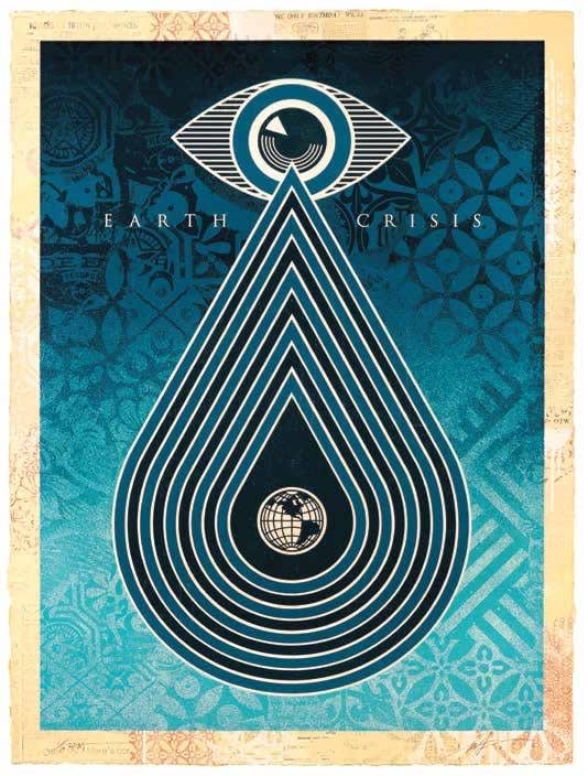 Shepard Fairey, Earth Crisis, 2019