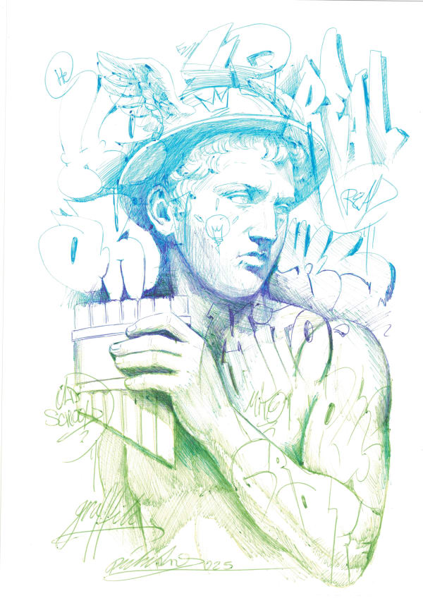 PichiAvo, Untitled (Chromata VII) , 2025