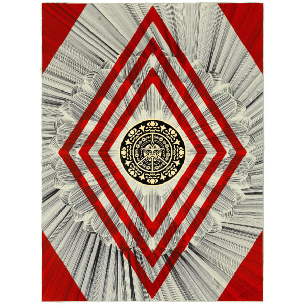 Shepard Fairey, OBEY K+S Flower Diamond, 2021