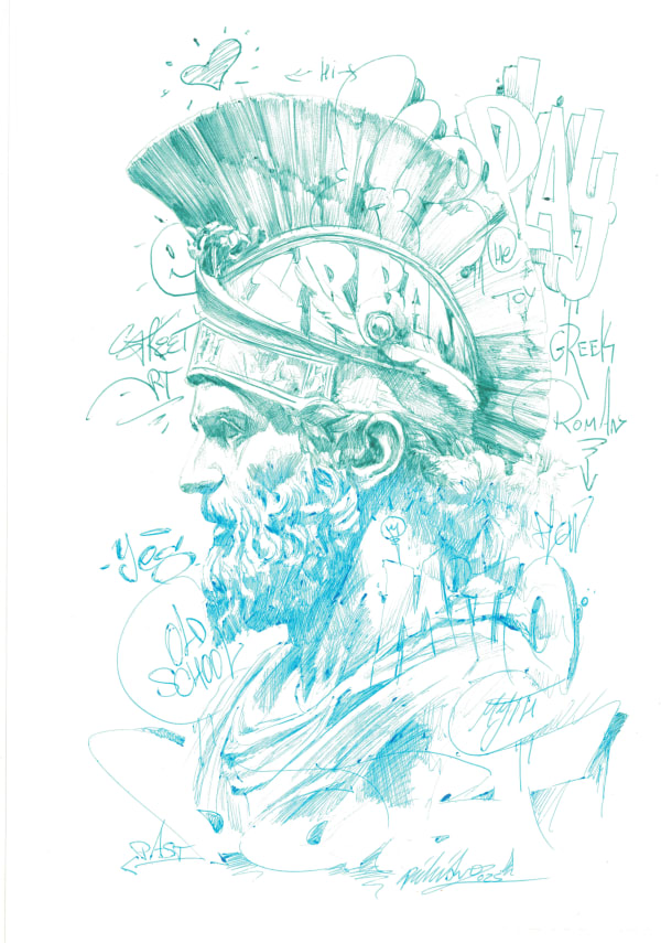 PichiAvo, Untitled (Chromata VIII), 2025