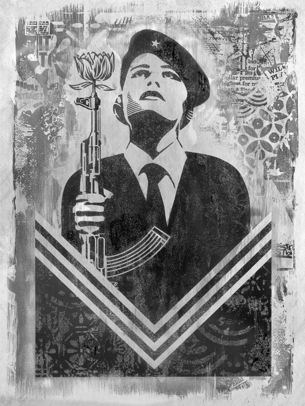 Shepard Fairey, Peace Guard 2, 2017