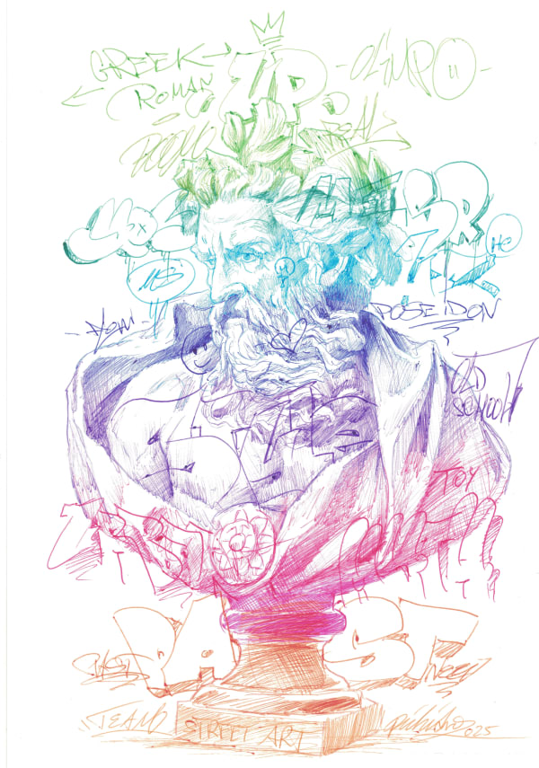 PichiAvo, Untitled (Chromata VI) , 2025