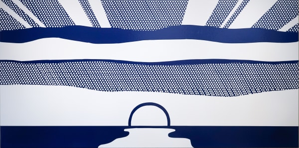 Roy Lichtenstein - Setting Sun and Sea, 1964