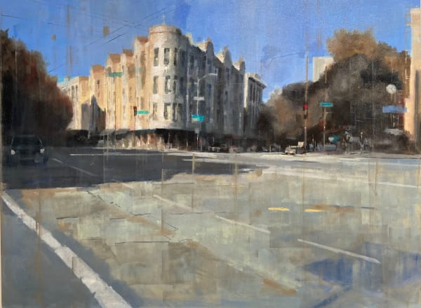 Carole Rafferty, North Beach : Columbus @ Stockton